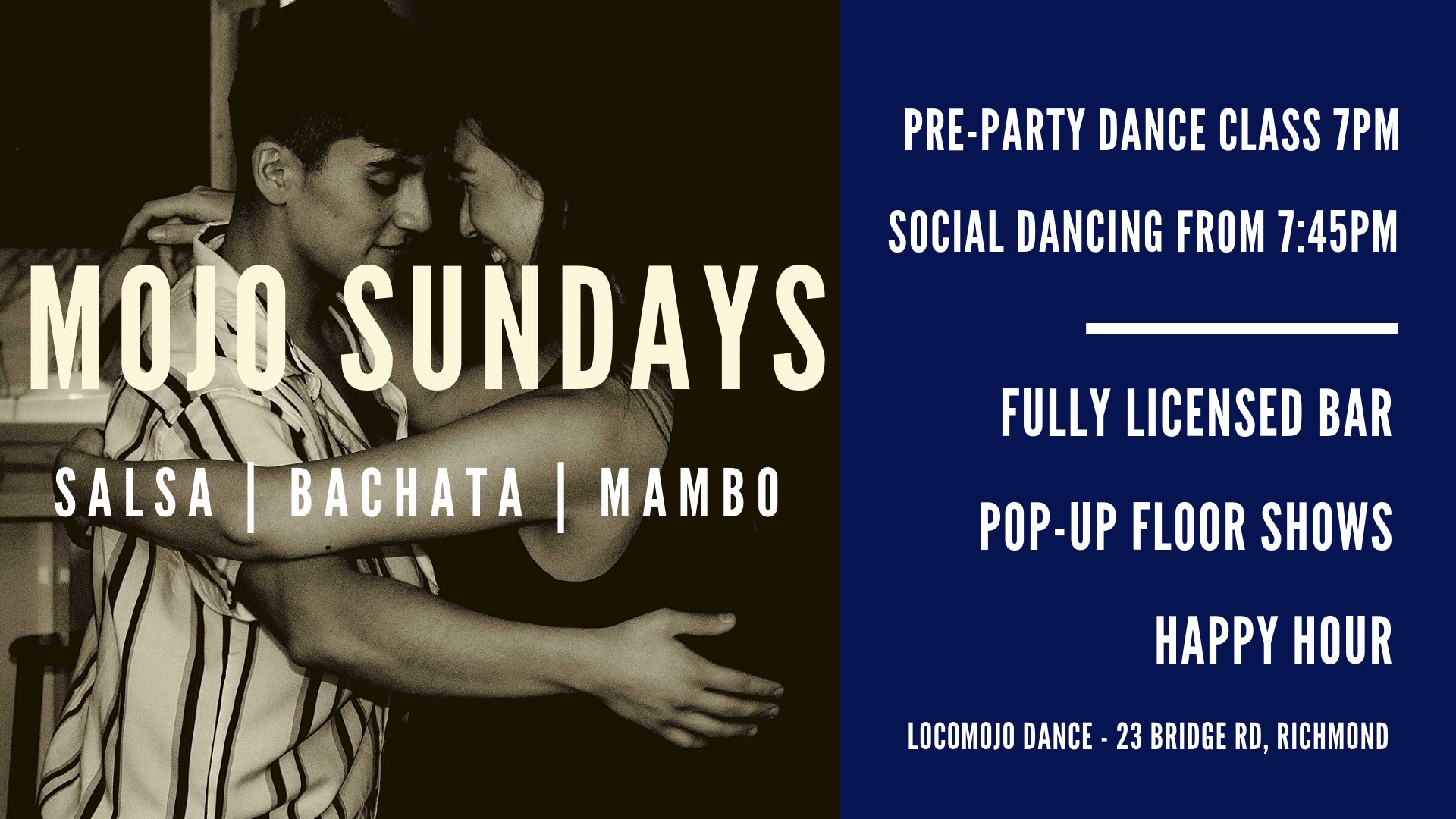 Mojo Sundays -Latin Dance Social & More