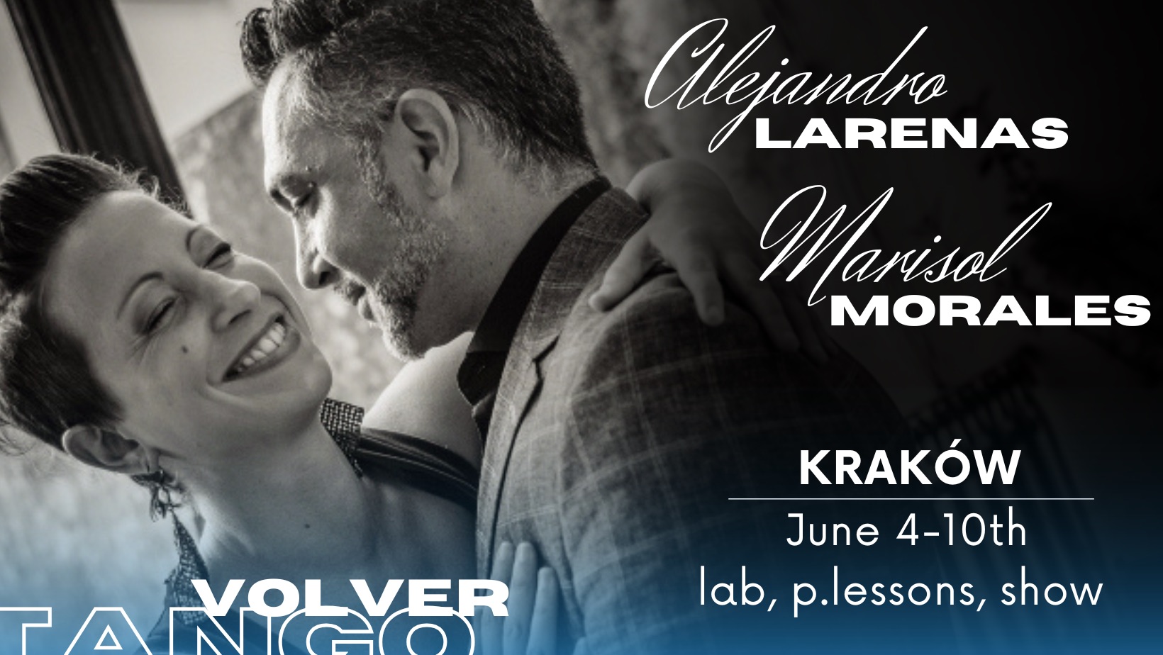 Tango meeting at Tangovolver with Alejandro Larenas & Marisol Morales!