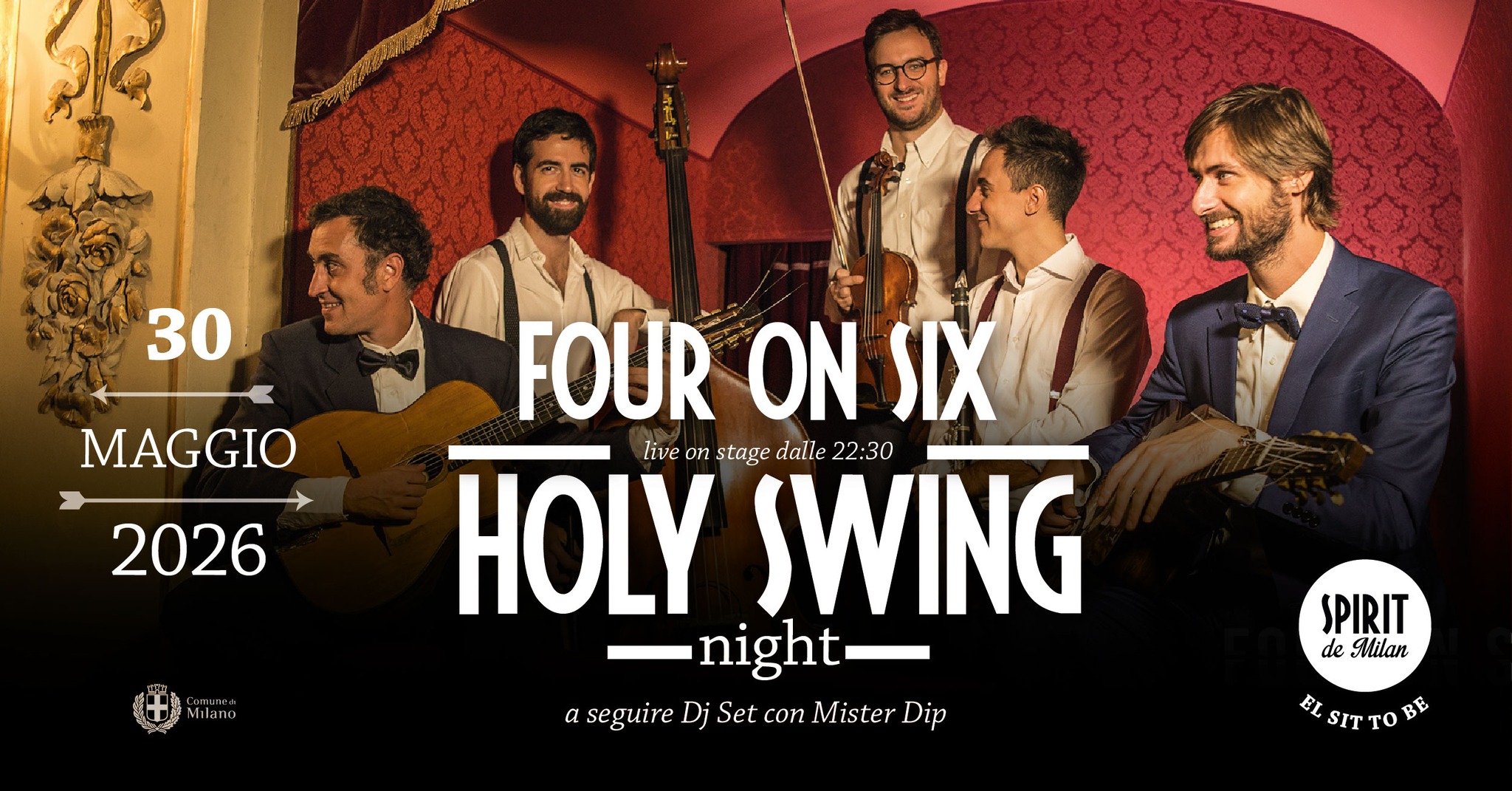 Holy swing night Four on Six