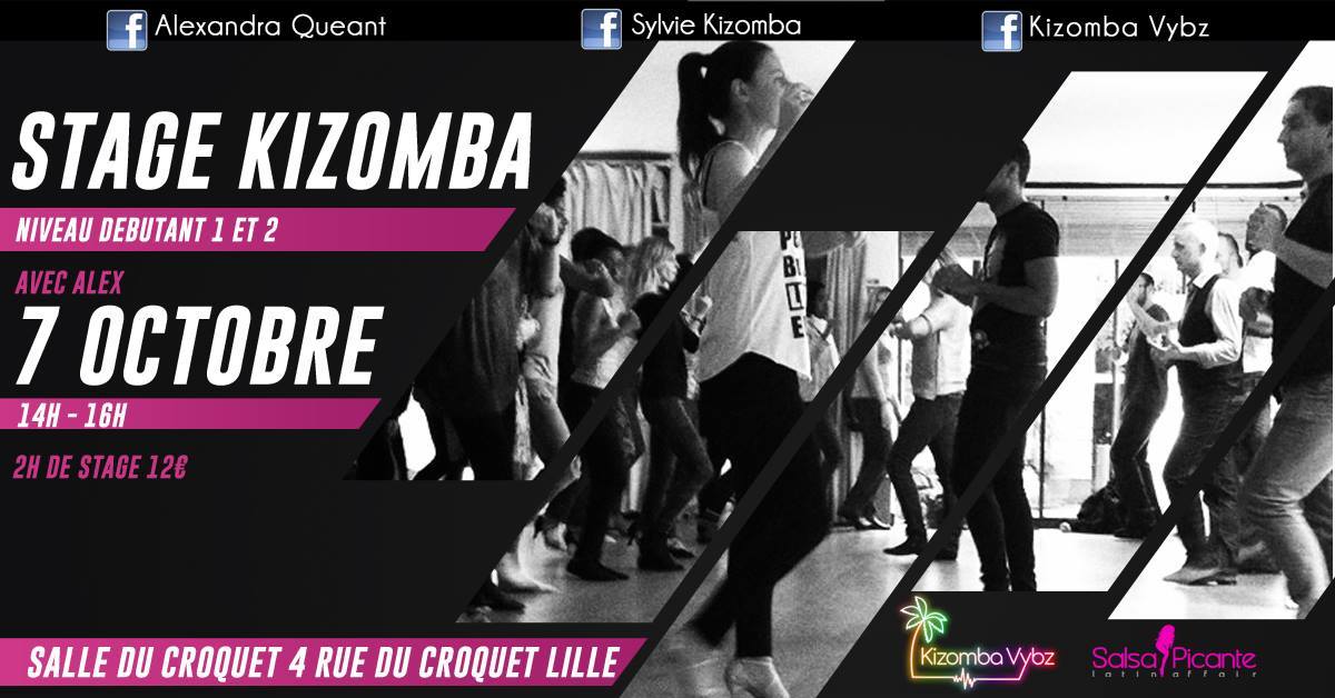 Stage Kizomba Débutant 1 et 2 by KizombaVybz