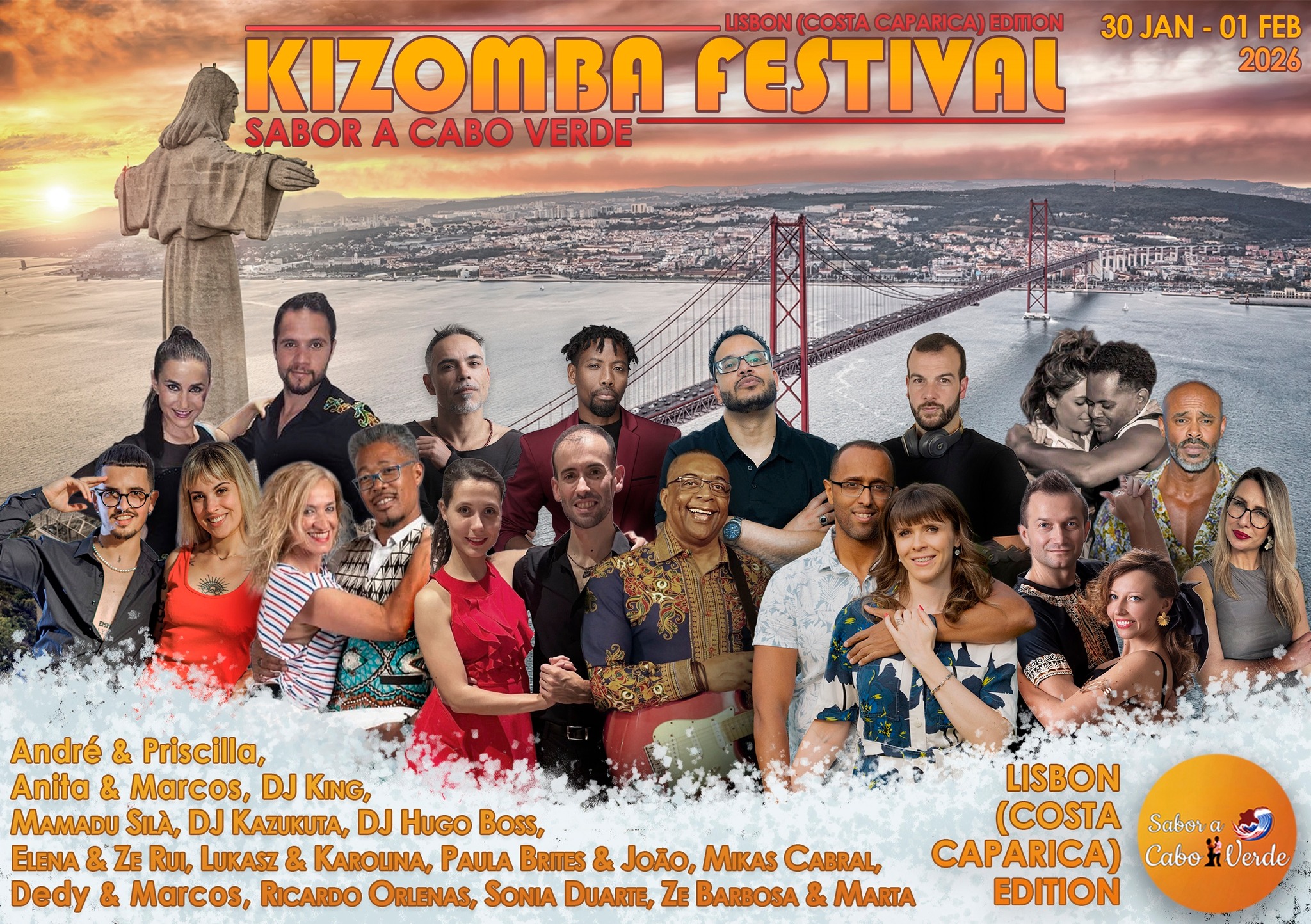 SABOR A CABO VERDE KIZOMBA FESTIVAL IN LISBON