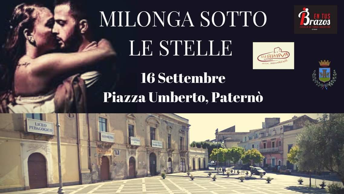 Milonga sotto le stelle a Paternò- free entry