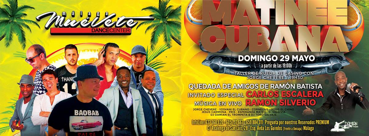 Matinée Cubana - 29 Mayo 2016