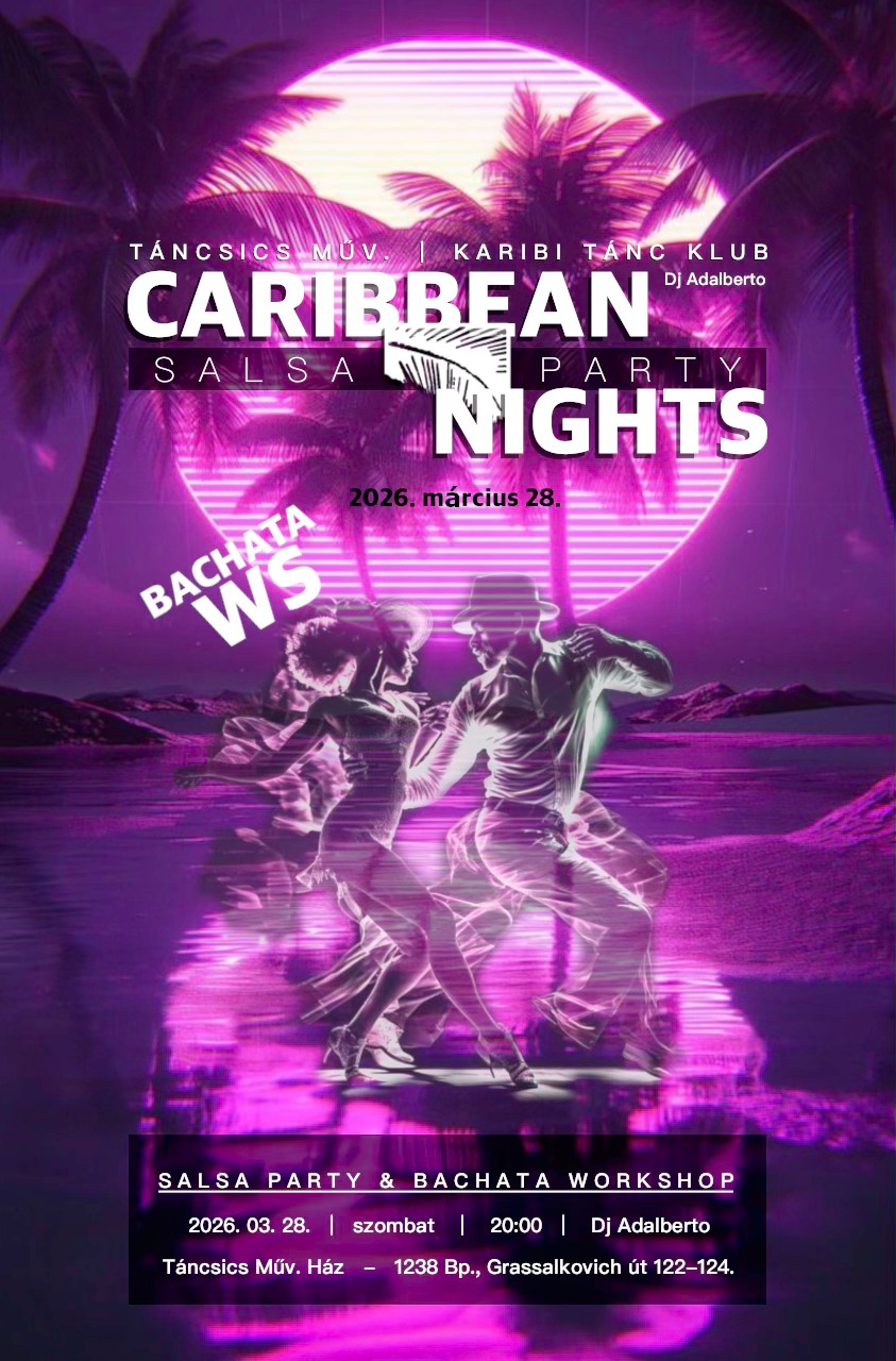 🌷💃🏻🕺🏻🪻ITT A TAVASZ🌷💃🏻🕺🏻🪻 SALSA PARTY & BACHATA WORKSHOP