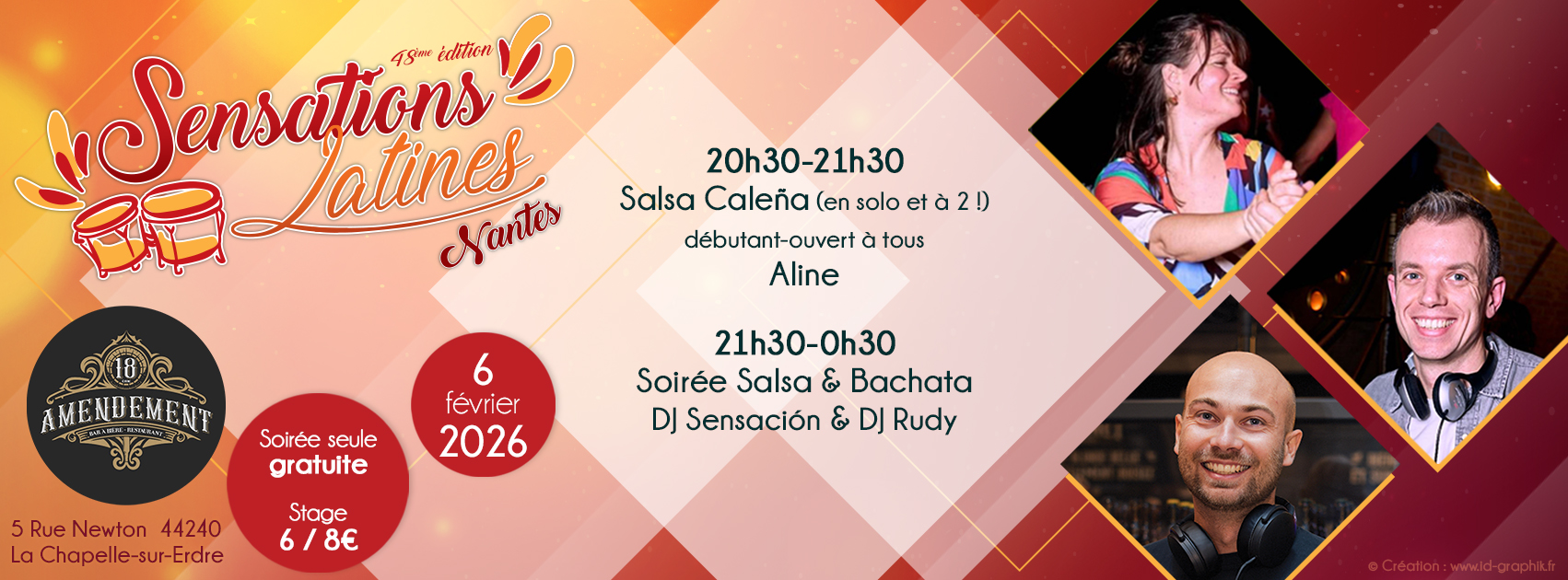 🕺💃 Sensations Latines #48 - Salsa & Bachata au 18ème amendement !