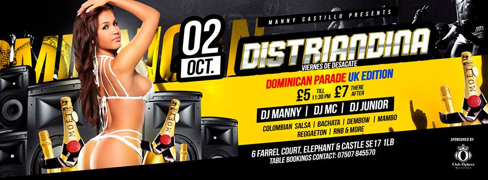 --★DISTRIANDINA VIERNES DE DESACATE★-- Dominican Parade Edition (Viernes 2nd Of October) @ LA DISTRIANDINA (2)