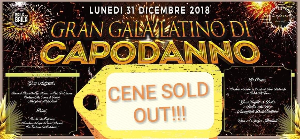 Gran Gala' Latino di Capodanno dancing "Bigi"
