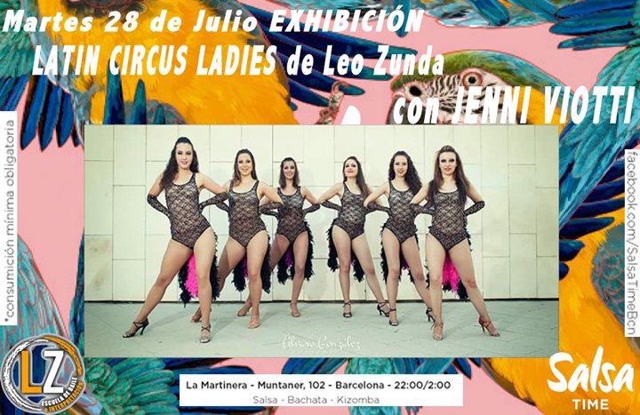 Show Girl Style LATIN CIRCUS LADIES LEO ZUNDA with JENNI VIOTTI