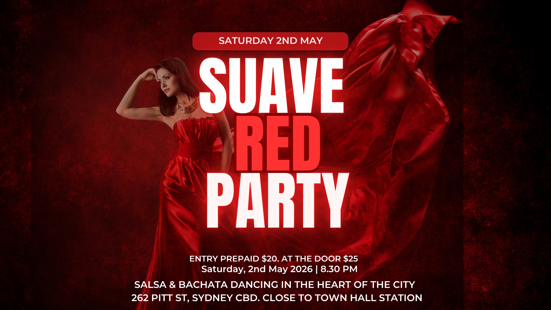 Suave Red Party.