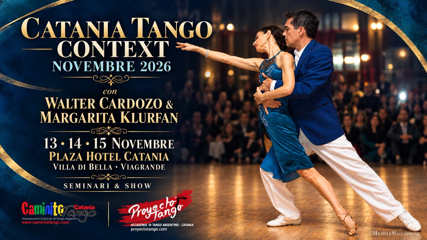 Catania Tango Context - Novembre 2026 - Walter Cardozo & Margarita Klurfan