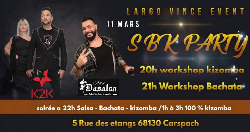 Soirée SBK suivi de 100% Kiz