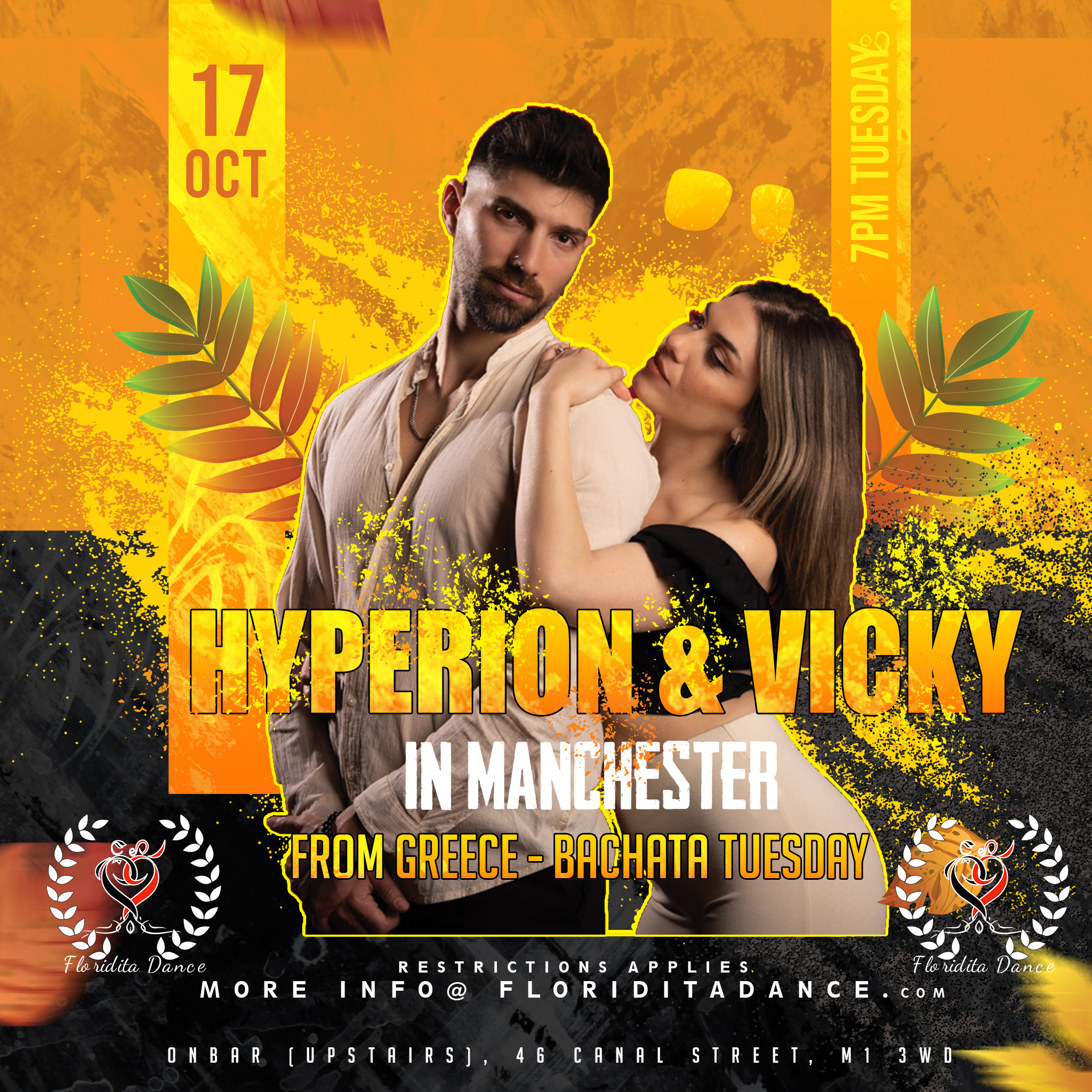 ✯Bachata Tuesday with International Guests ✯Hyperion & Vicky✯