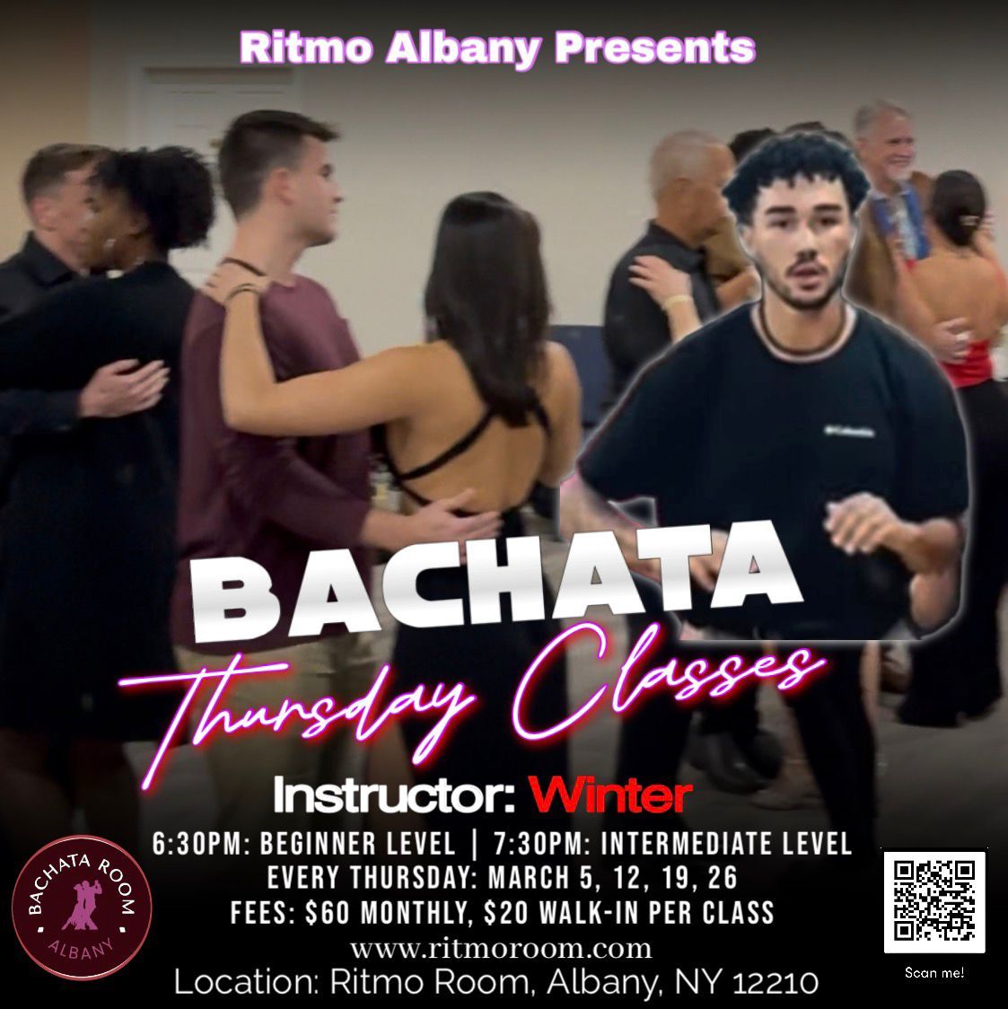 Bachata Thursday Classes: March 2026 Cycle