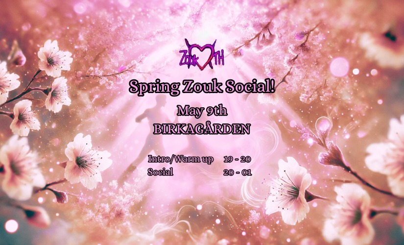 ZoukKTH Spring Zouk Social!
