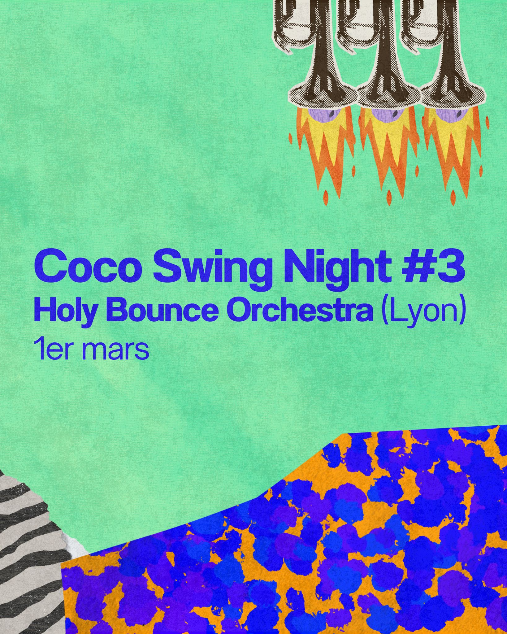 ★ Coco Swing Night #3 ★ Holy Bounce Orchestra (Lyon) ★