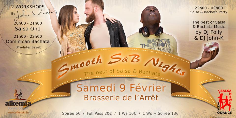 Smooth SB Nights @ Brasserie. 2 workshops & 2 Djs