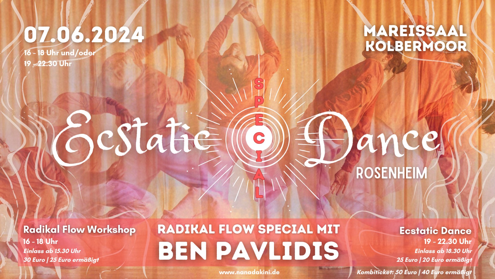 ED Rosenheim RADIKAL FLOW SPECIAL ✦ BEN PAVLIDIS ✦ Nana Dakini