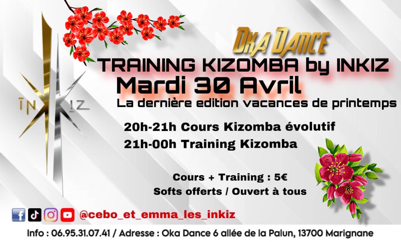 Training Kizomba - OKA DANCE Marignane by INKIZ
