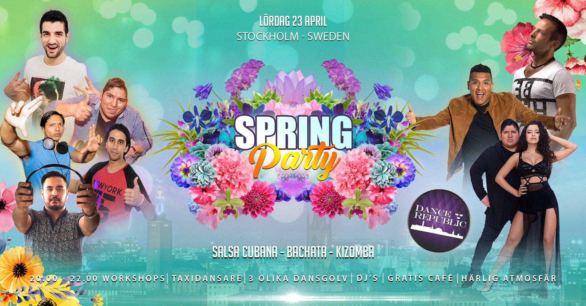 Dance Republic Spring party! Lördag 23 april!