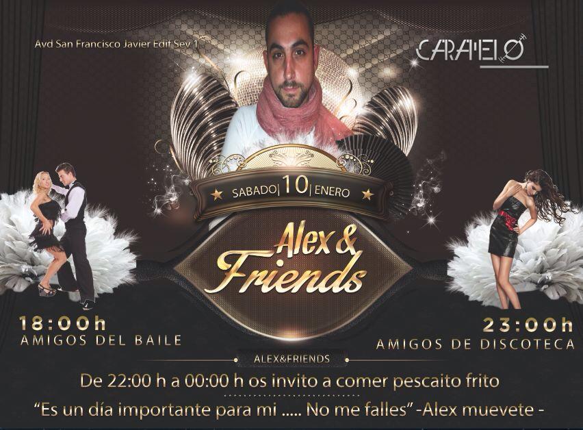 SABADO 10 ALEX & FRIENDS 18:00