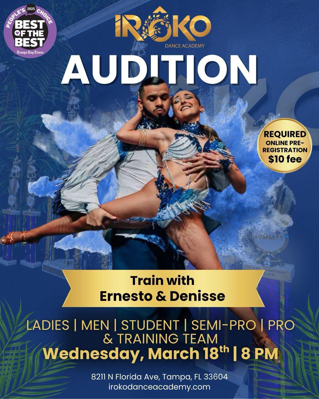 Irôko Team Auditions