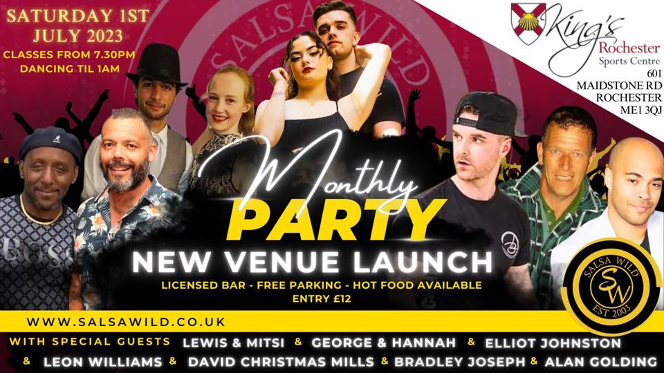 Salsa Monthly at Kings in Rochester LAUNCH PARTY (1st Saturday each month)