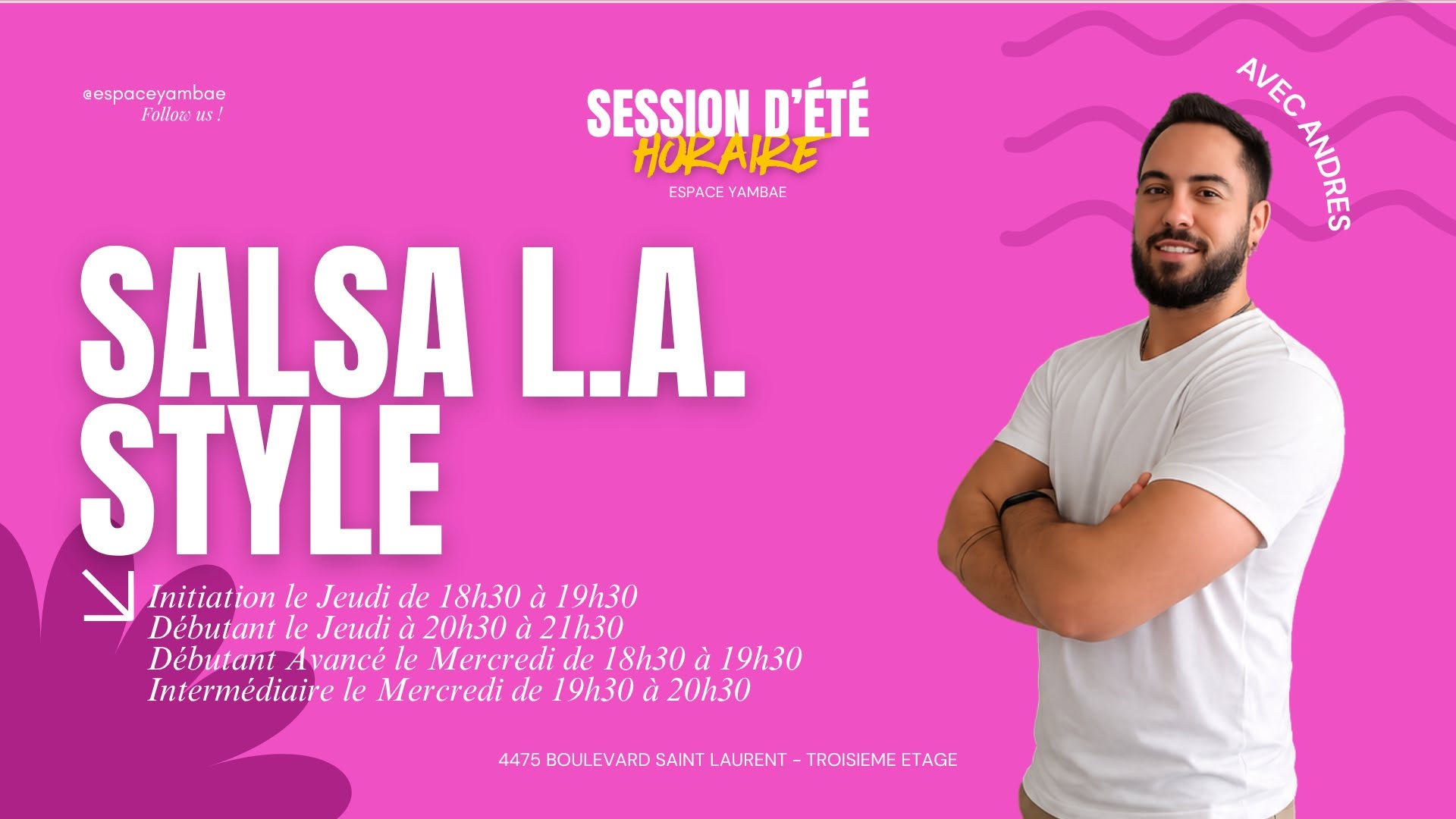 Salsa L.A. Style - Init Débutant Débutant Avancé Inter