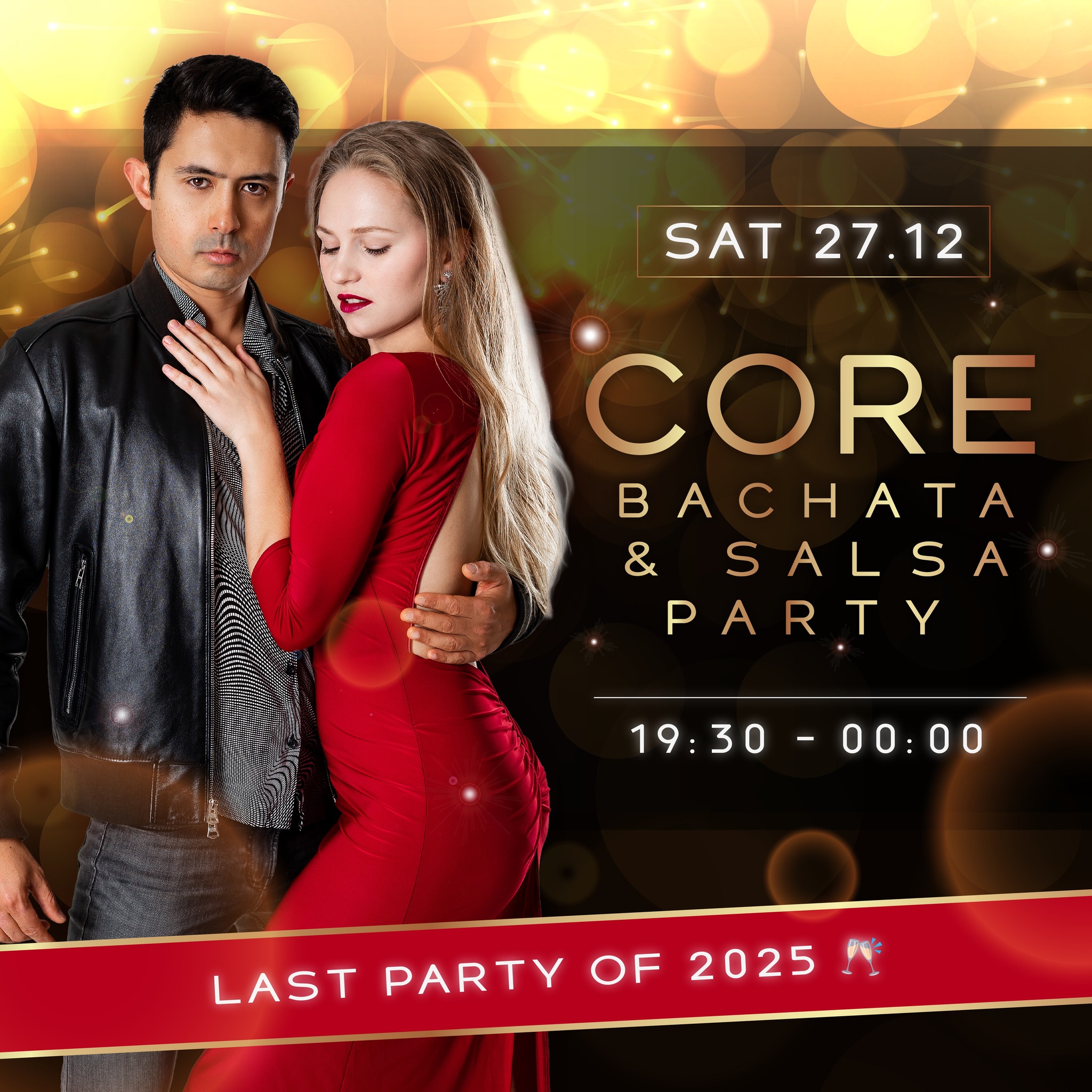 Last party of 2025 ✨🥂 CORE BACHATA & SALSA PARTY IN PAVILON GREBOVKA