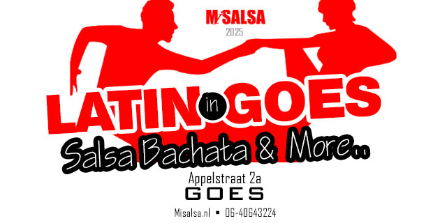 Salsa & Bachata in Goes - Start 10 & 17 sept