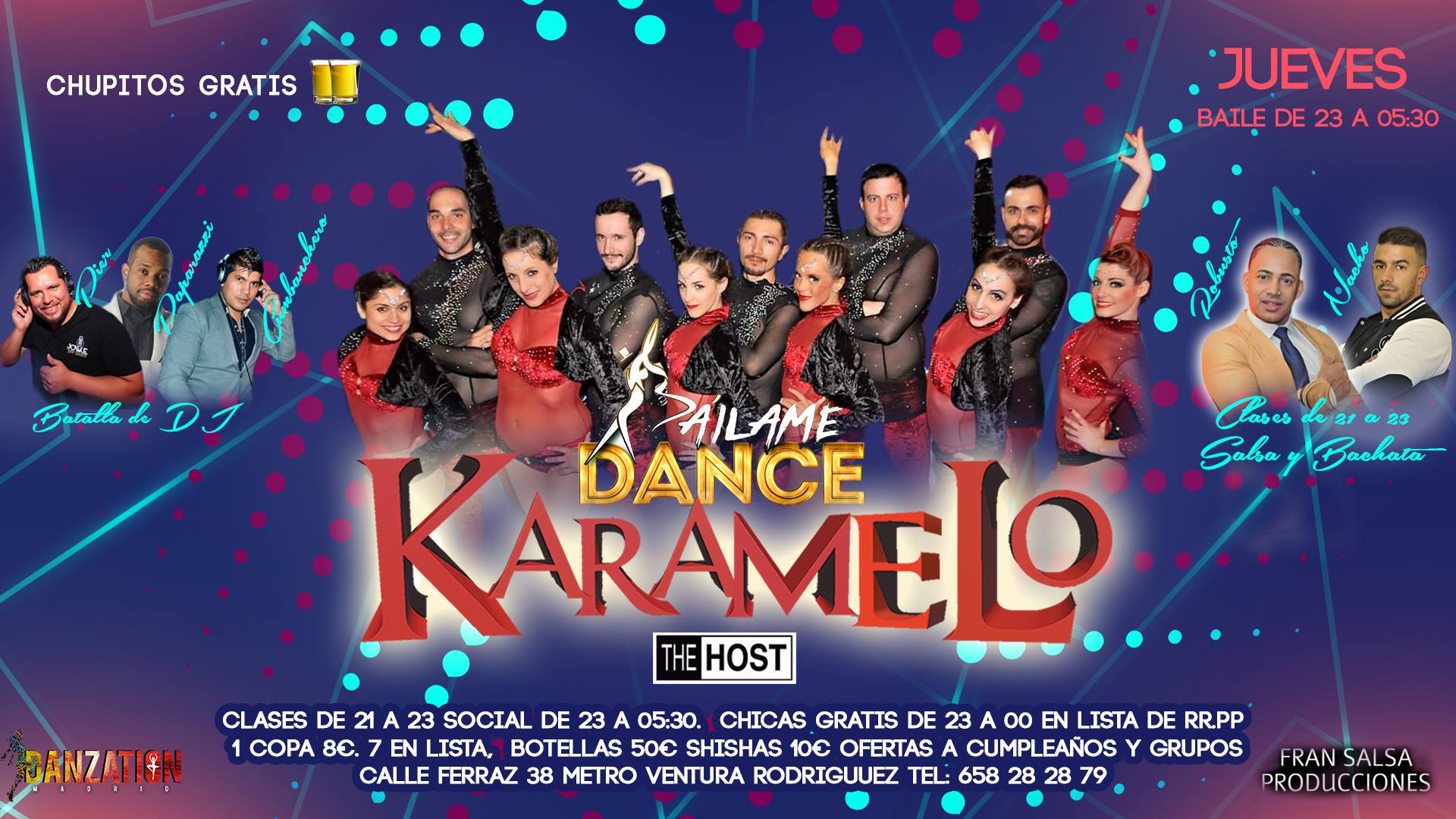 Karamelo Madrid Jueves de infarto