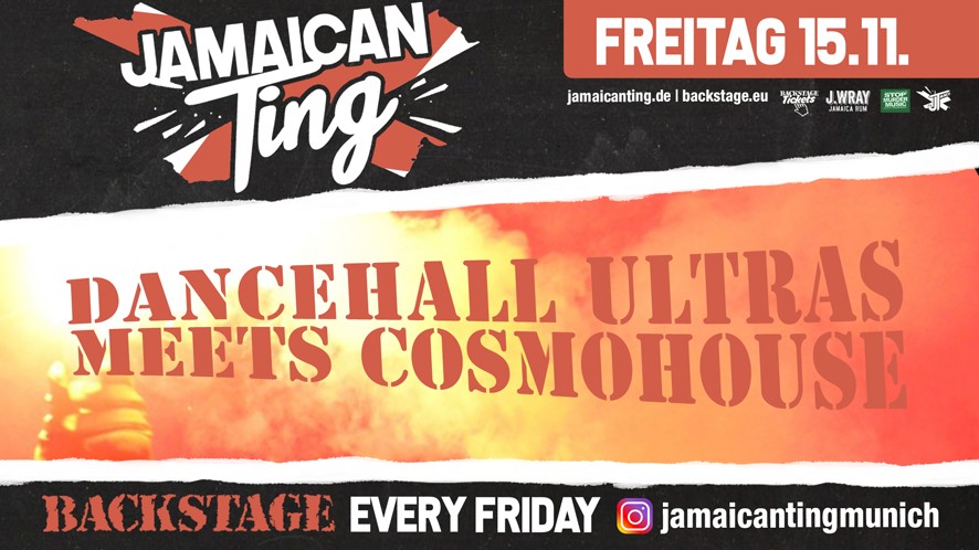 JT 15Nov Dancehall Ultras meets COSMOHOUSe