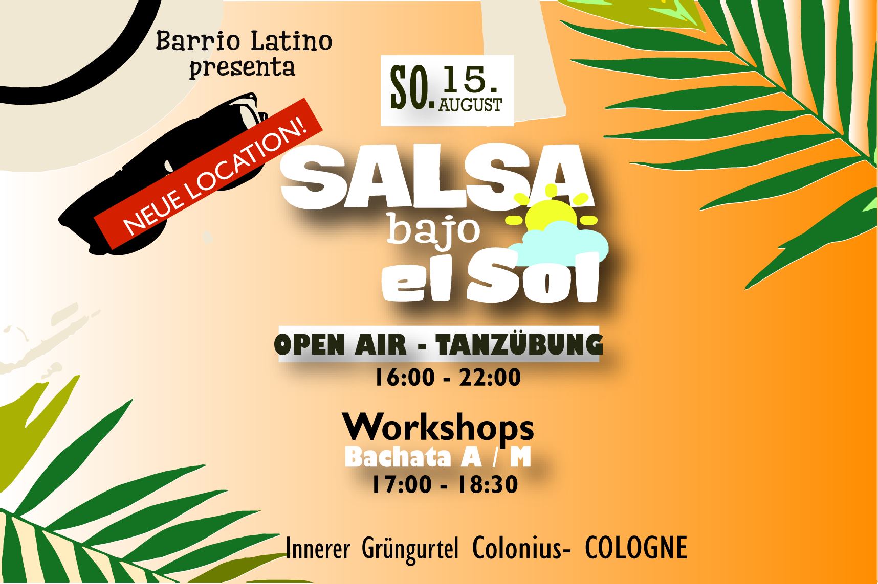 Open Air - Salsa bajo el SOL ( Workshops + Tanzübung)