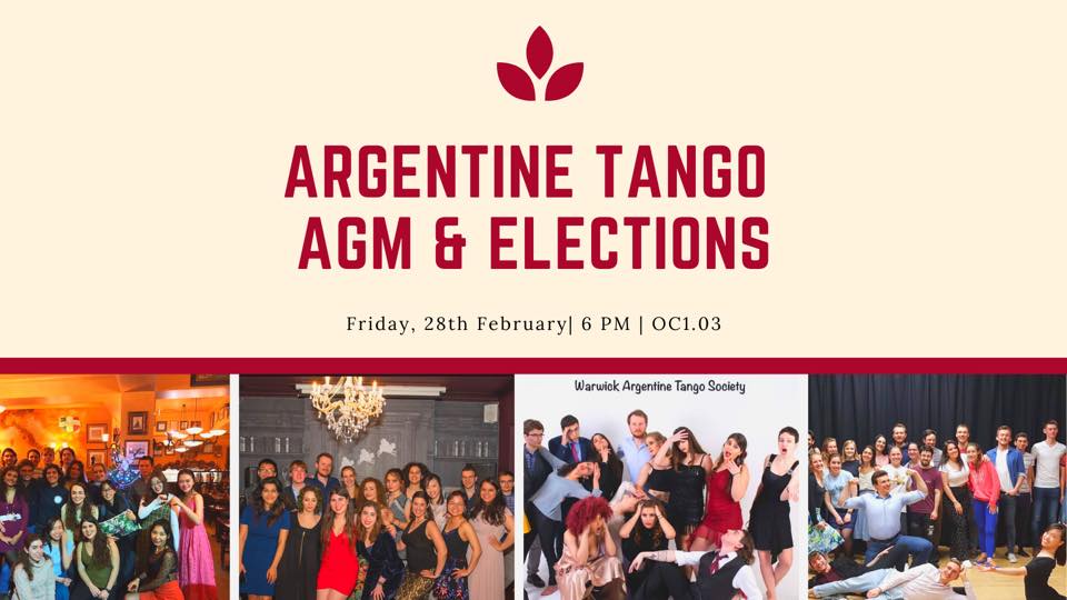 Argentine Tango AGM & Elections 2020