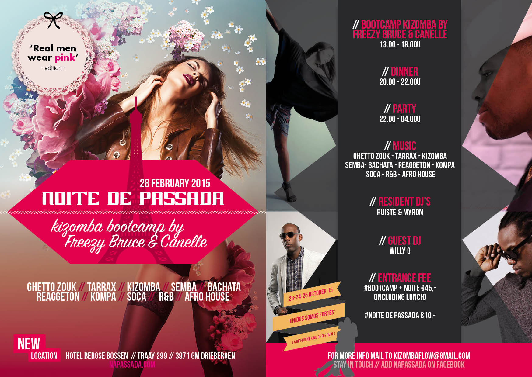 Noite de Passada (com sabor do caribe) + Bootcamp Kizomba
