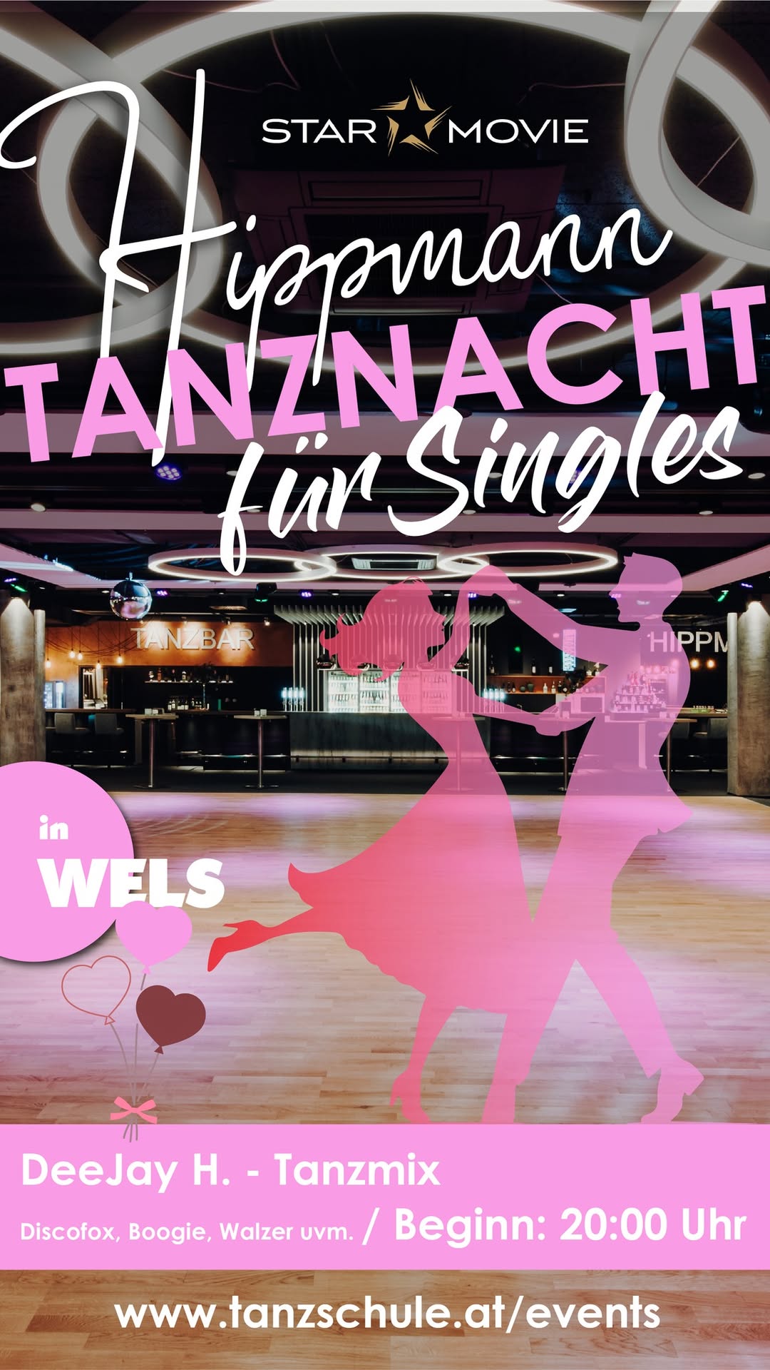 Tanznacht für SINGLES - Discofox ChaChaCha Boogie, uvm.