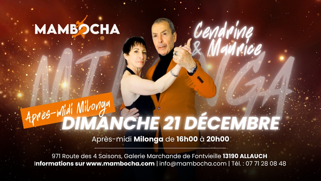 Milonga à Mambocha avec DMM Tango