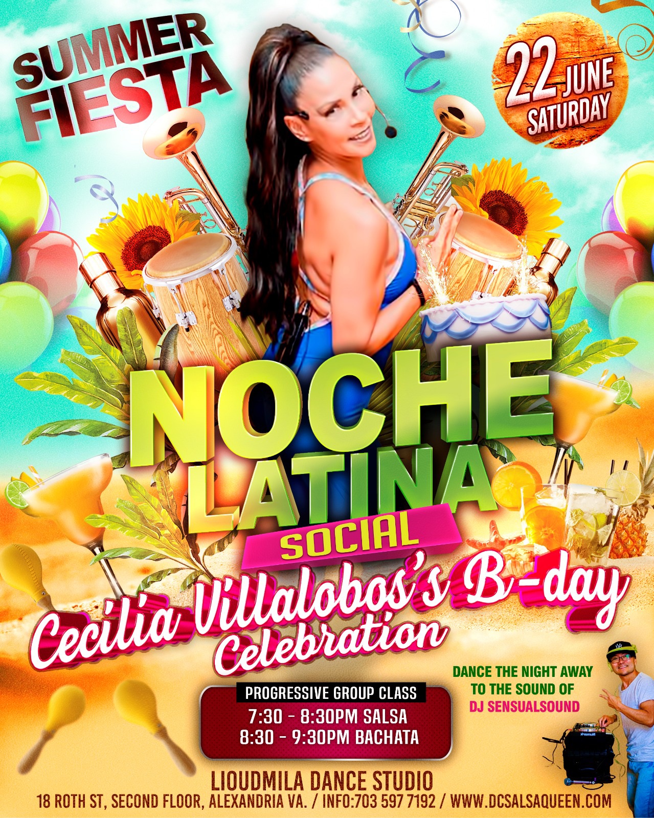 Noche Latina-Summer Fiesta