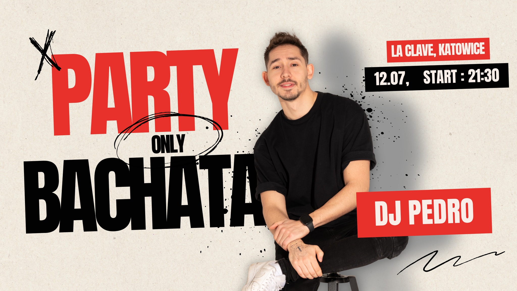 Spontaniczne BACHATA ONLY Party Dj Pedro