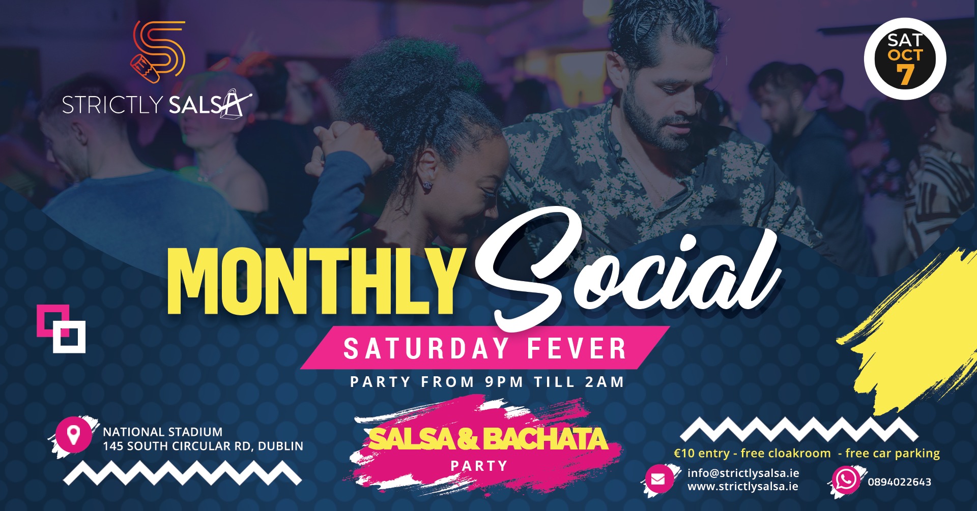 October Monthly Social - Salsa & Bachata Party