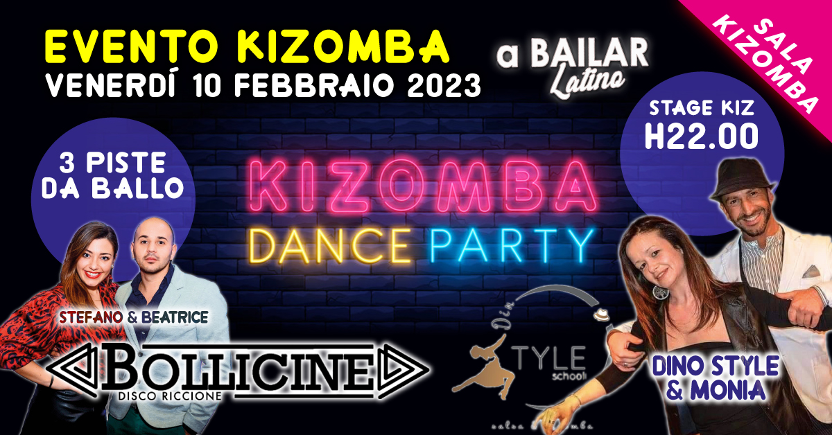 Kizomba Dance Party_10 Febbraio_Bollicine Riccione