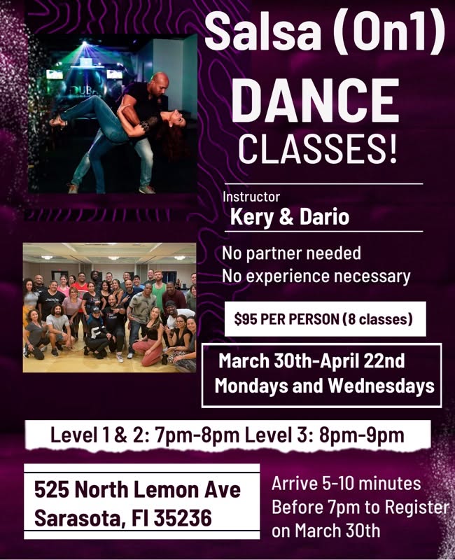 Salsa Group Classes (On1) April Cycle