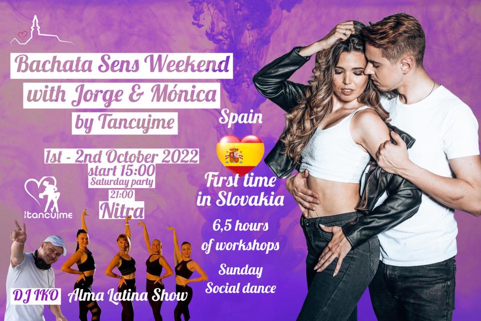 Bachata Sens Weekend with Jorge y Mónica by Tancujme