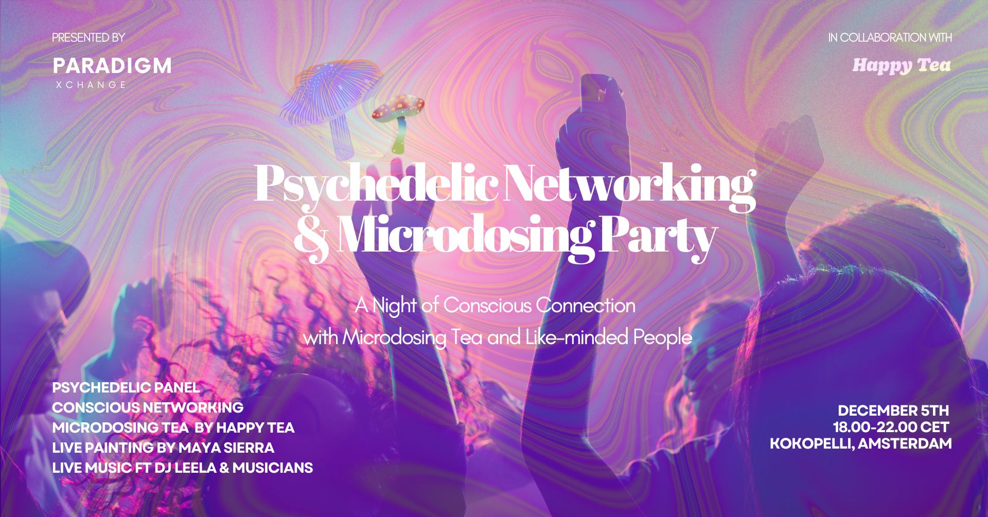 Psychedelic Networking & Microdosing Party Amsterdam