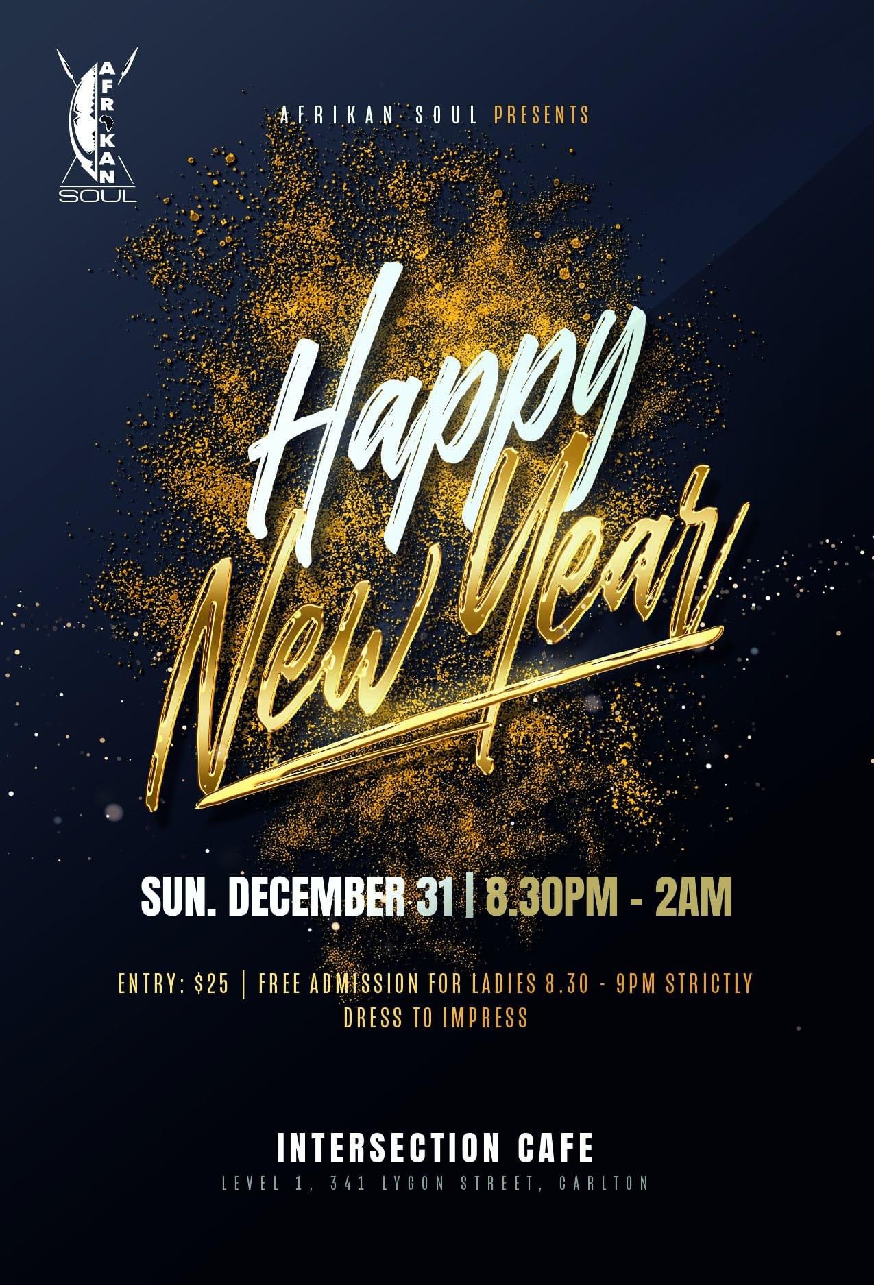 AFRIKAN SOUL NYE PARTY