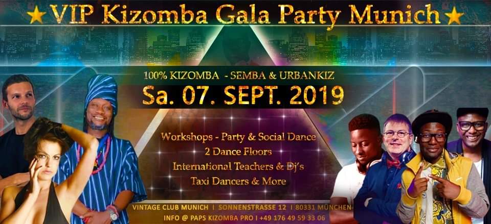 VIP Kizomba Gala Party Munich - 2019
