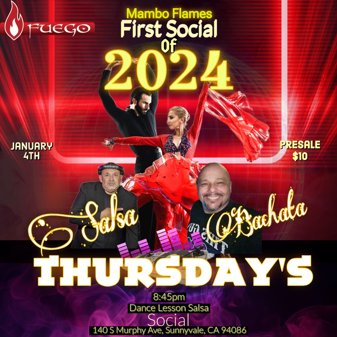 First Party of 2024 Mambo Flames Social