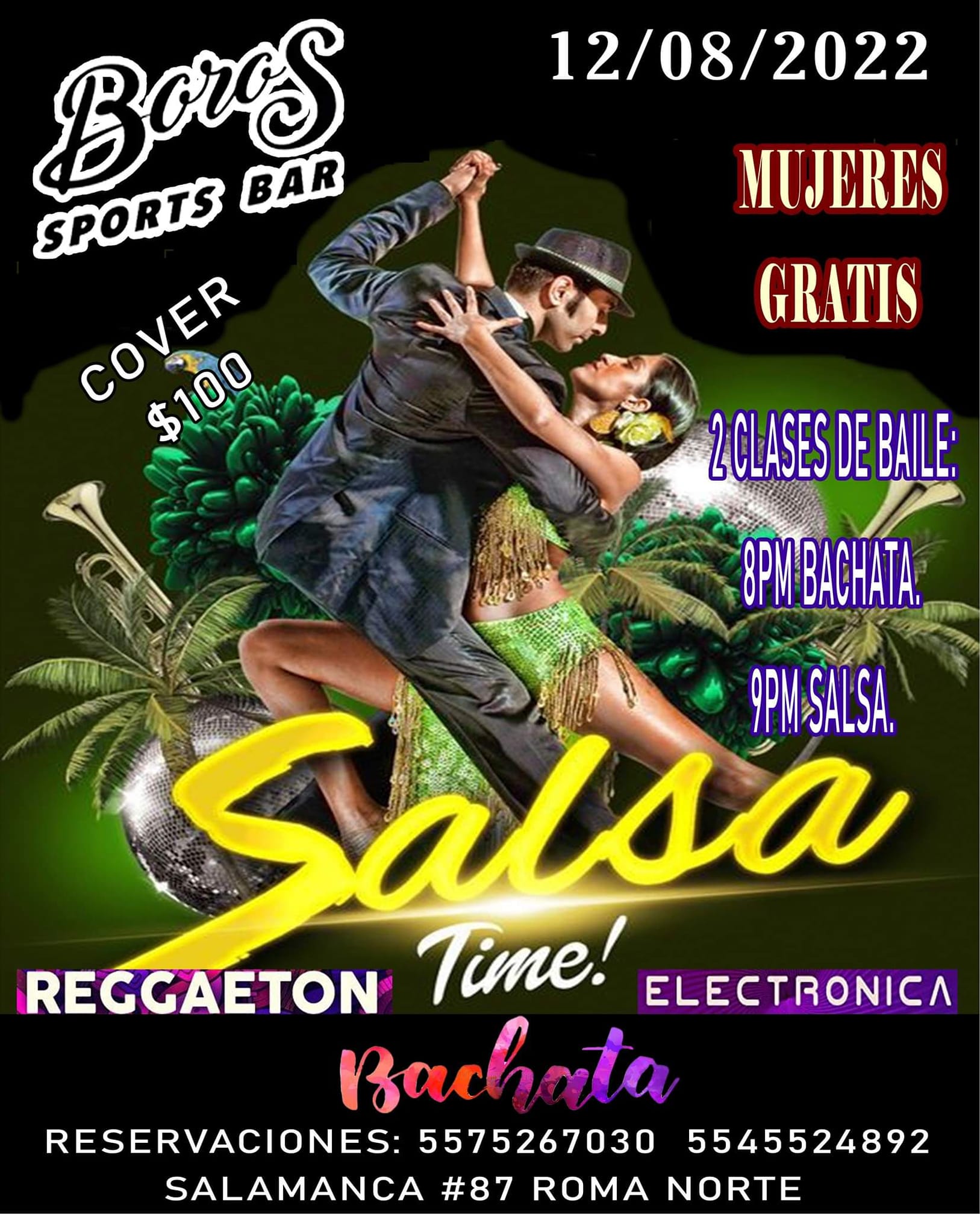 Viernes Social de Salsa y Flow Mujeres Gratis