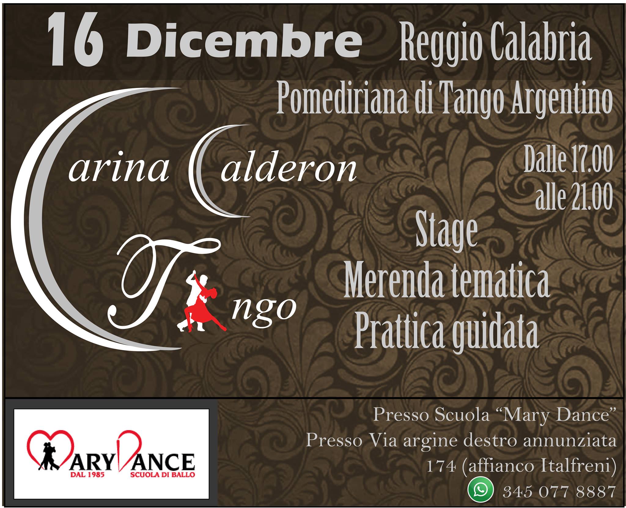 Domenica Pomeridiana di Tango Argentino