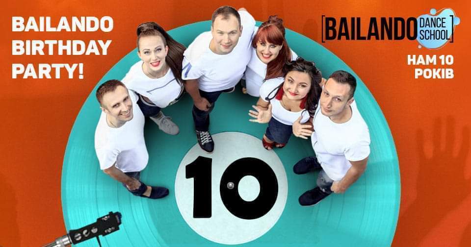 Bailando Birthday party - 10!!!