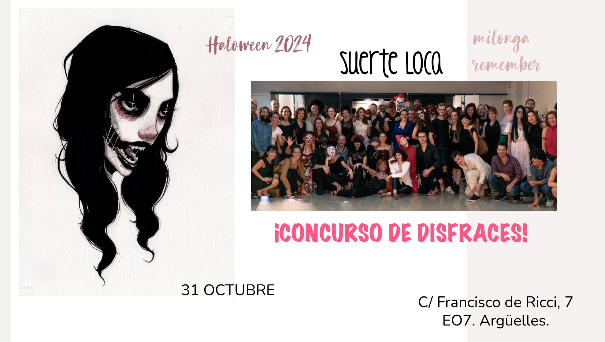 Haloween 2024 en Suerte Loca antigua